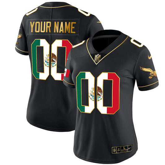 Camisa NFL Mexico Gold & Kelly Vapor Jersey