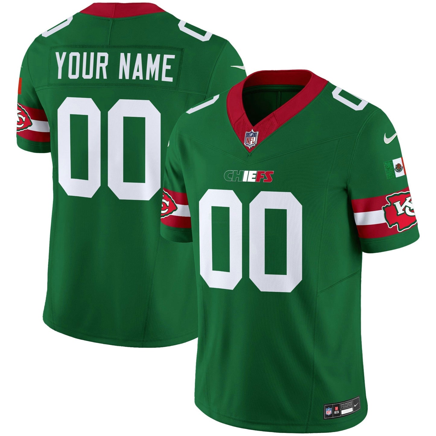 Camisa NFL Kansas City Chiefs Mexico Vapor Limited Jersey