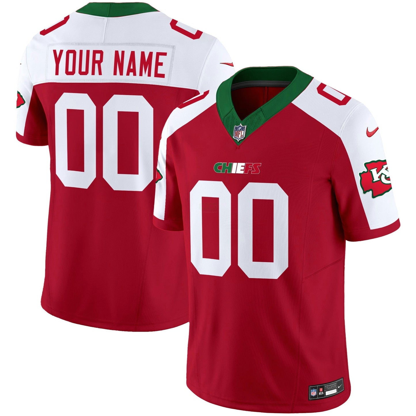 Camisa NFL Kansas City Chiefs Mexico Vapor Limited Jersey