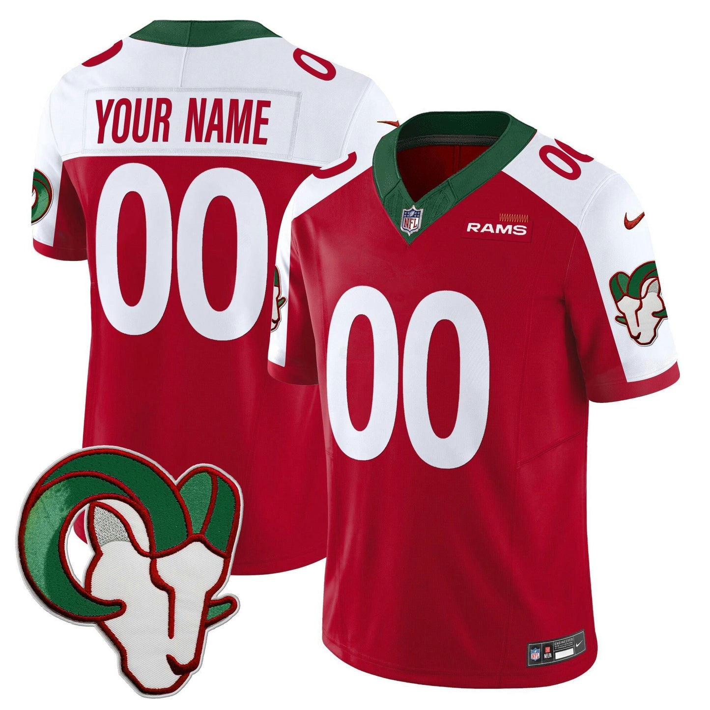 Camisa NFL Los Angeles Rams Mexico Vapor Limited Jersey
