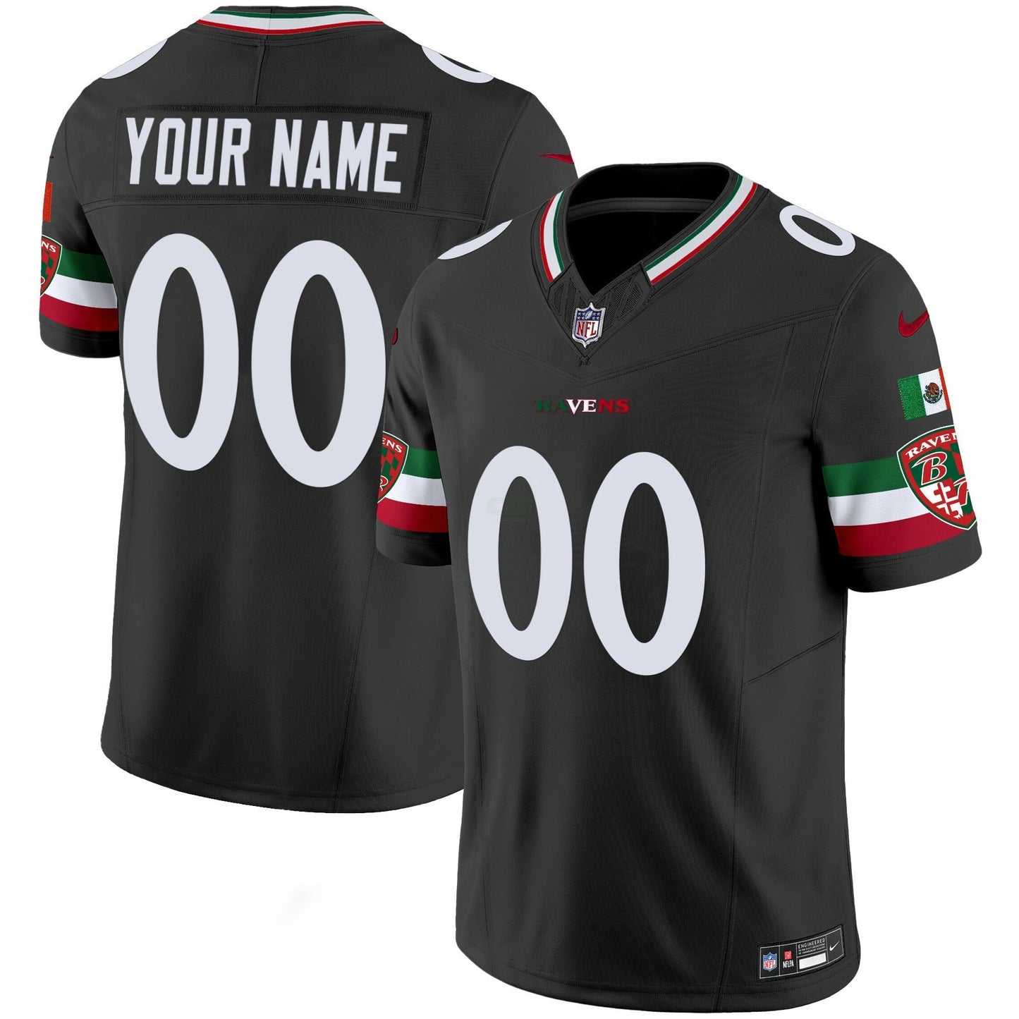 Camisa NFL Baltimore Ravens Mexico Vapor Limited Jersey