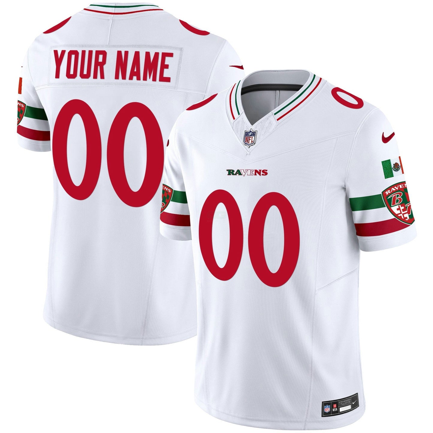 Camisa NFL Baltimore Ravens Mexico Vapor Limited Jersey