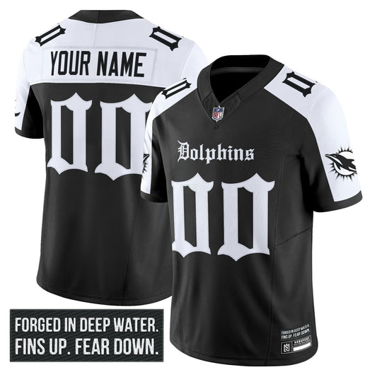 Camisa NFL Miami ‘Gothic Deep Water Edition’ Vapor Limited Jersey