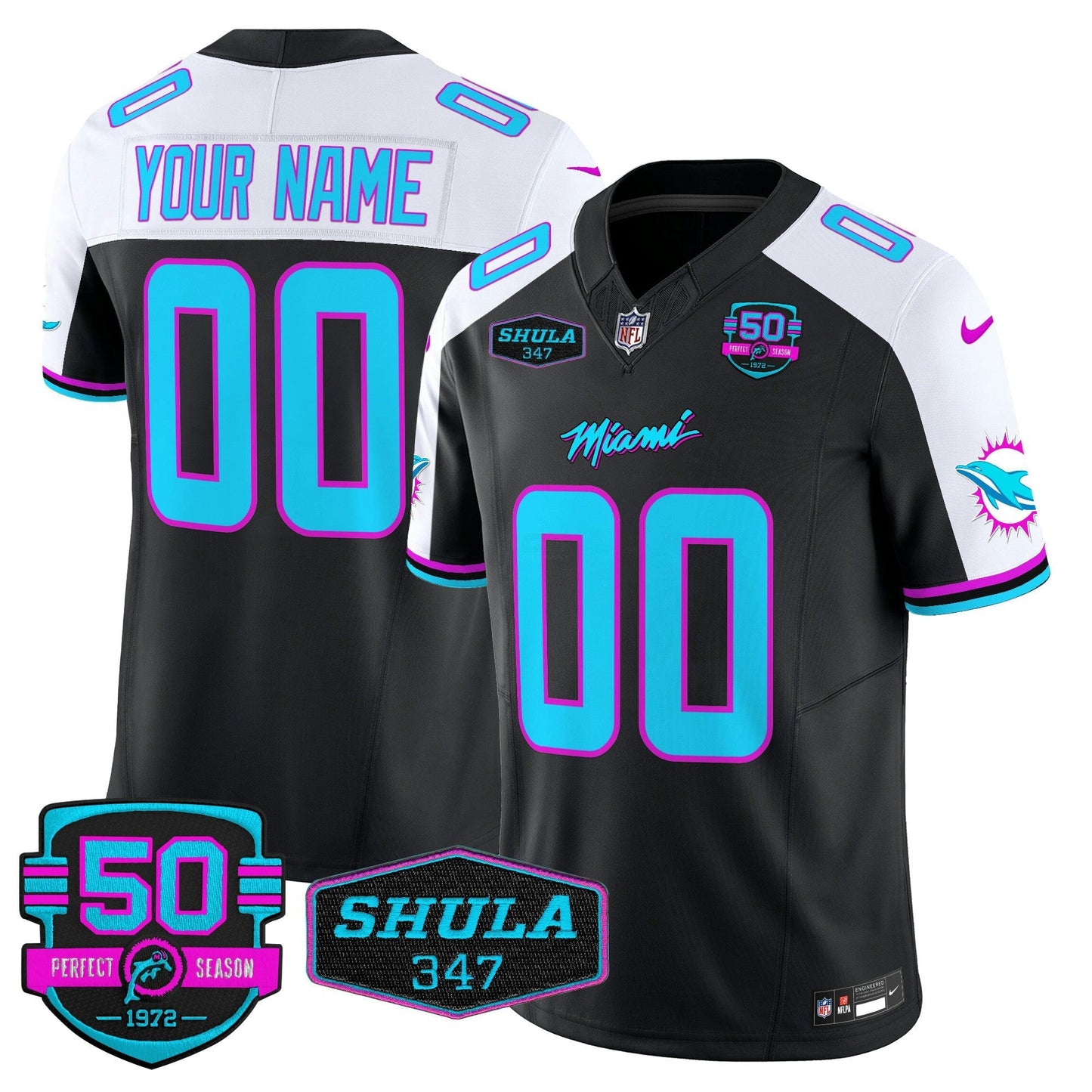 Camisa NFL “Miami Vice” Vapor Limited Jersey V4