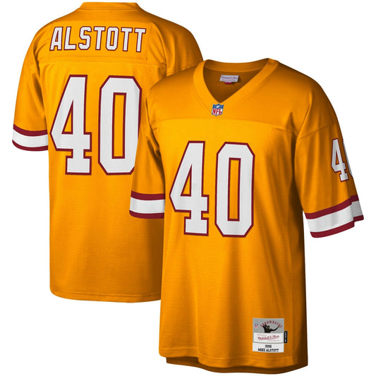 Camisa NFL Mike Alstott Tampa Bay Throwback Laranja Jersey - Laranja
