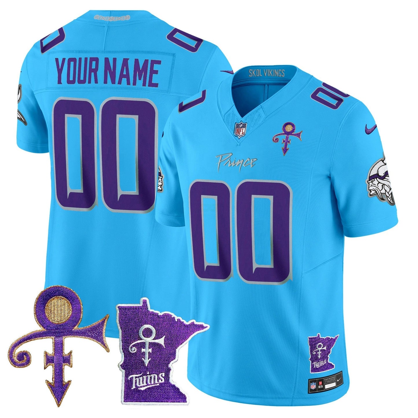 Camisa NFL Minnesota 2024 Prince Vapor Limited Jersey V2