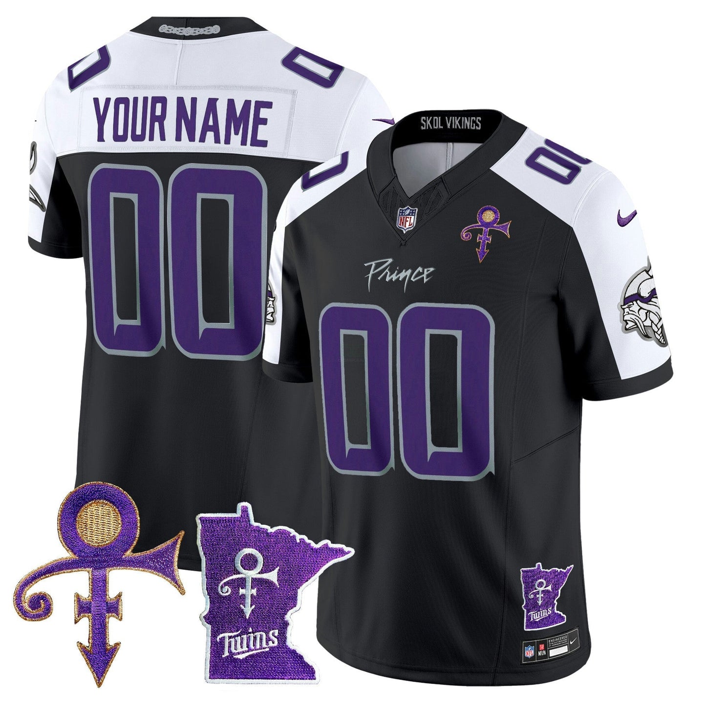 Camisa NFL Minnesota 2024 Prince Vapor Limited Jersey V2