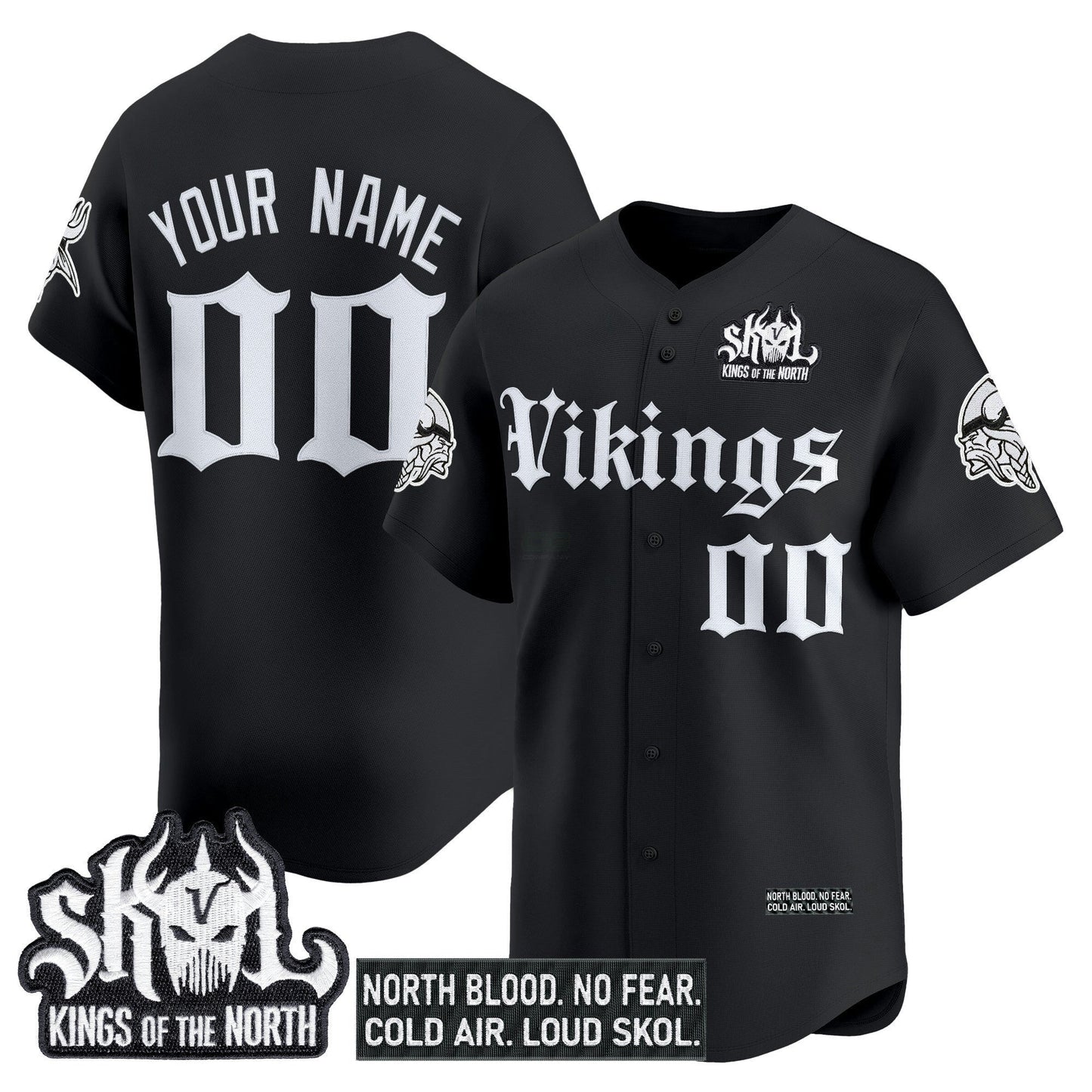 Camisa NFL Minnesota ‘Gothic Norseblood Edition’ Vapor Jersey