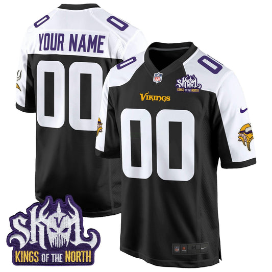 Camisa NFL Minnesota King Of The North Patch Game Jersey