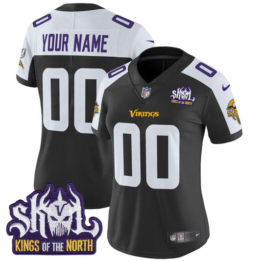 Camisa NFL Minnesota Kings Of The North Patch Vapor Limited Jersey