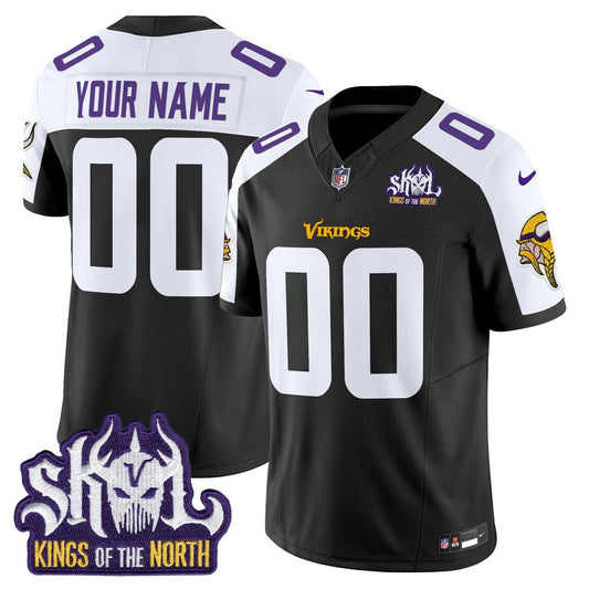 Camisa NFL Minnesota Kings Of The North Patch Vapor Limited Jersey V2