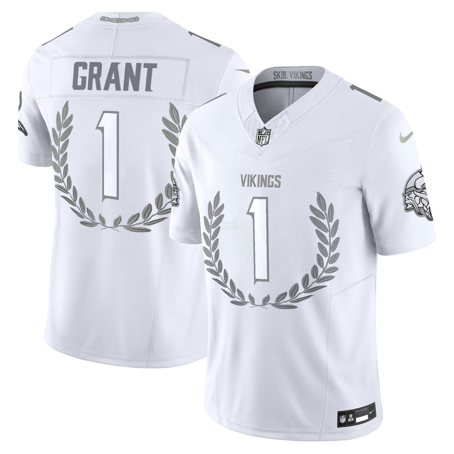 Camisa NFL Minnesota Platinum MVP Vapor Limited Jersey