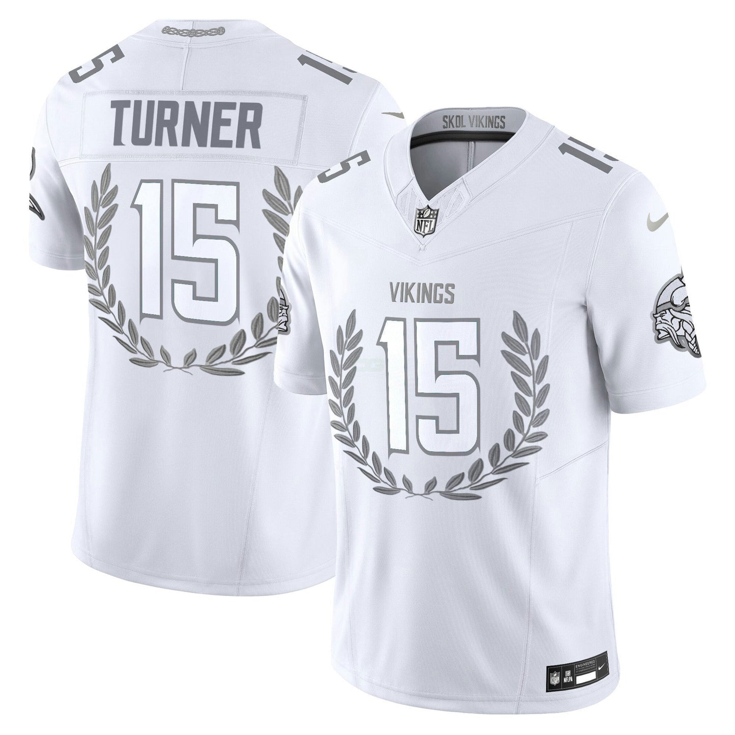 Camisa NFL Minnesota Platinum MVP Vapor Limited Jersey