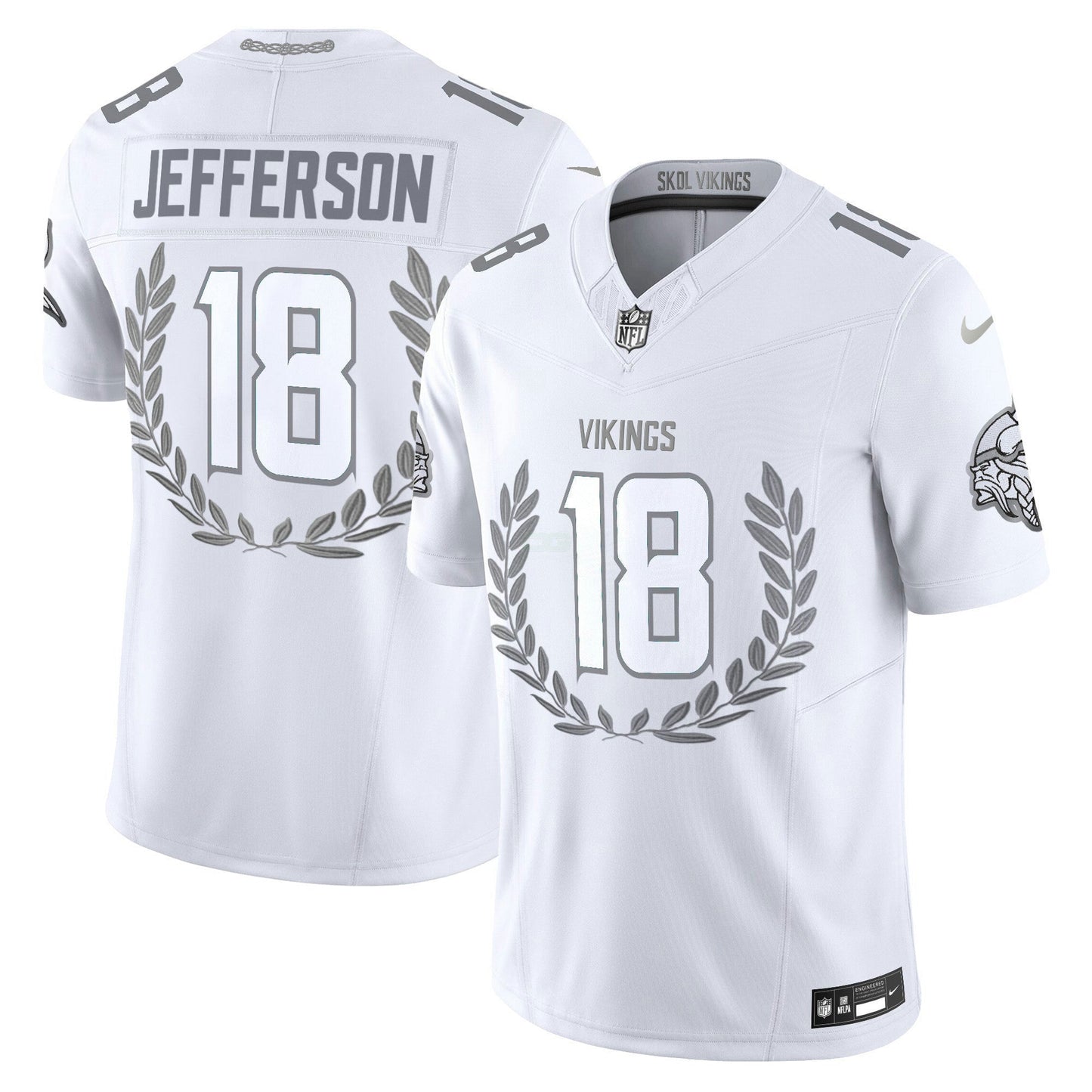 Camisa NFL Minnesota Platinum MVP Vapor Limited Jersey