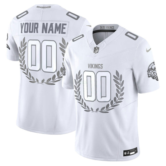 Camisa NFL Minnesota Platinum MVP Vapor Limited Jersey - Custom