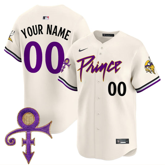 Camisa NFL Minnesota Prince Patch Vapor Premier Limited Jersey