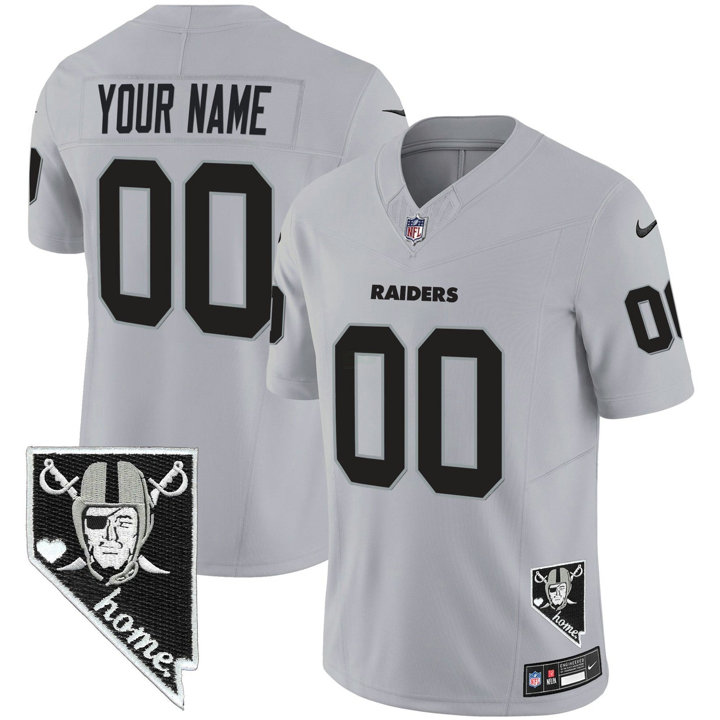 Camisa NFL Nevada Home Patch Vapor Jersey