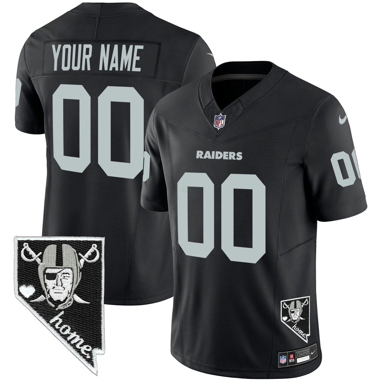 Camisa NFL Nevada Home Patch Vapor Jersey