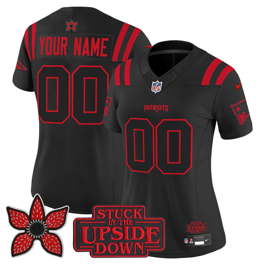 Camisa NFL New England ‘Stranger Things Edition’ Vapor Limited Jersey - Custom
