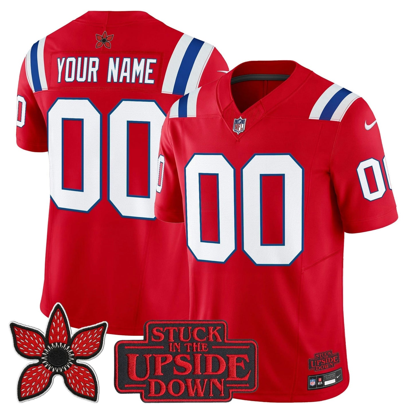 Camisa NFL New England ‘Stranger Things Edition’ Vapor Limited Jersey V2