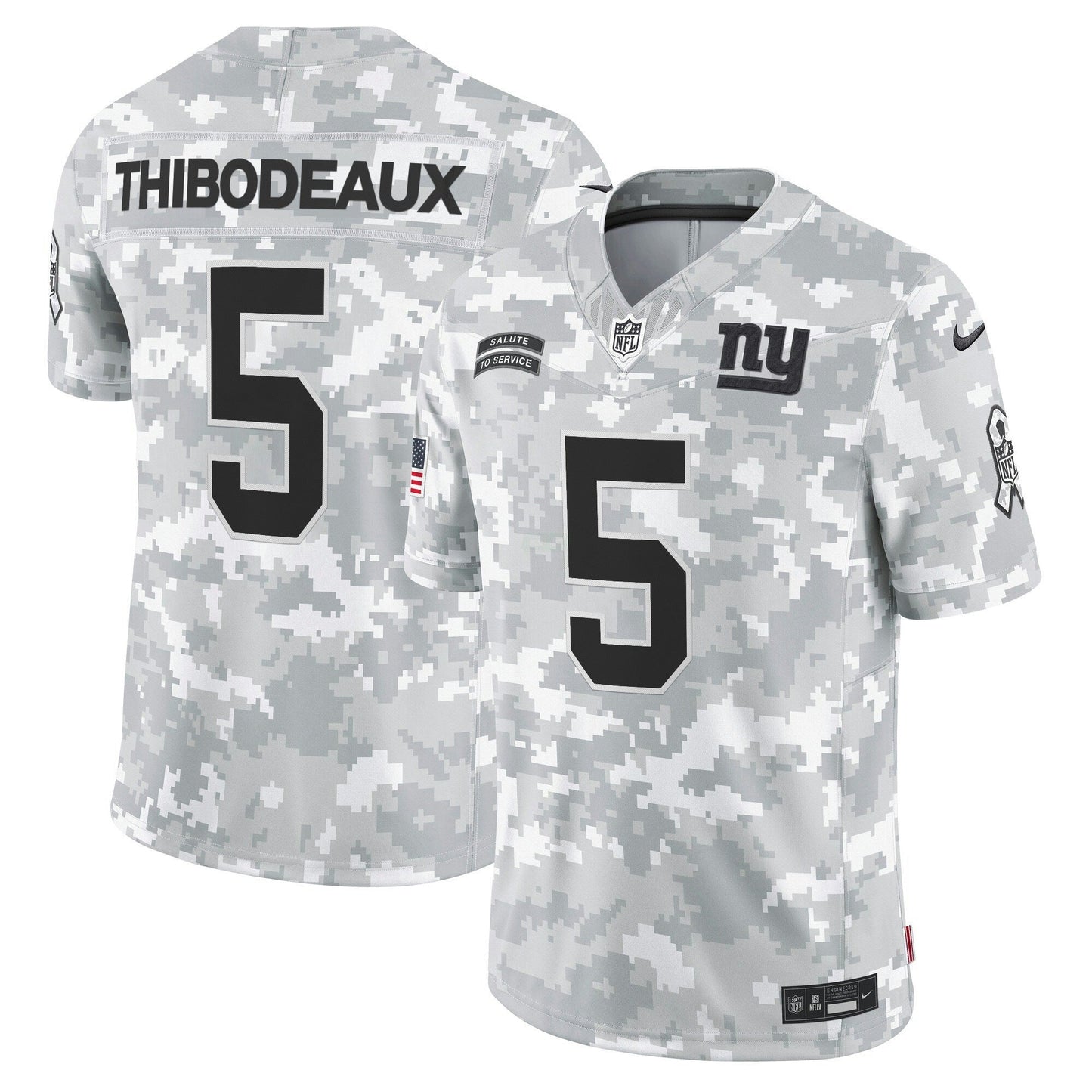 Camisa NFL New York 2024 Salute to Service Vapor Limited Jersey – Arctic Camo – All stitched