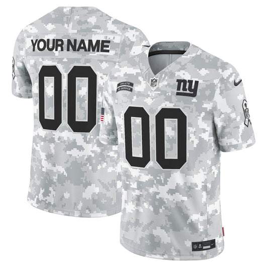 Camisa NFL New York 2024 Salute to Service Vapor Limited Jersey – Arctic Camo - Custom