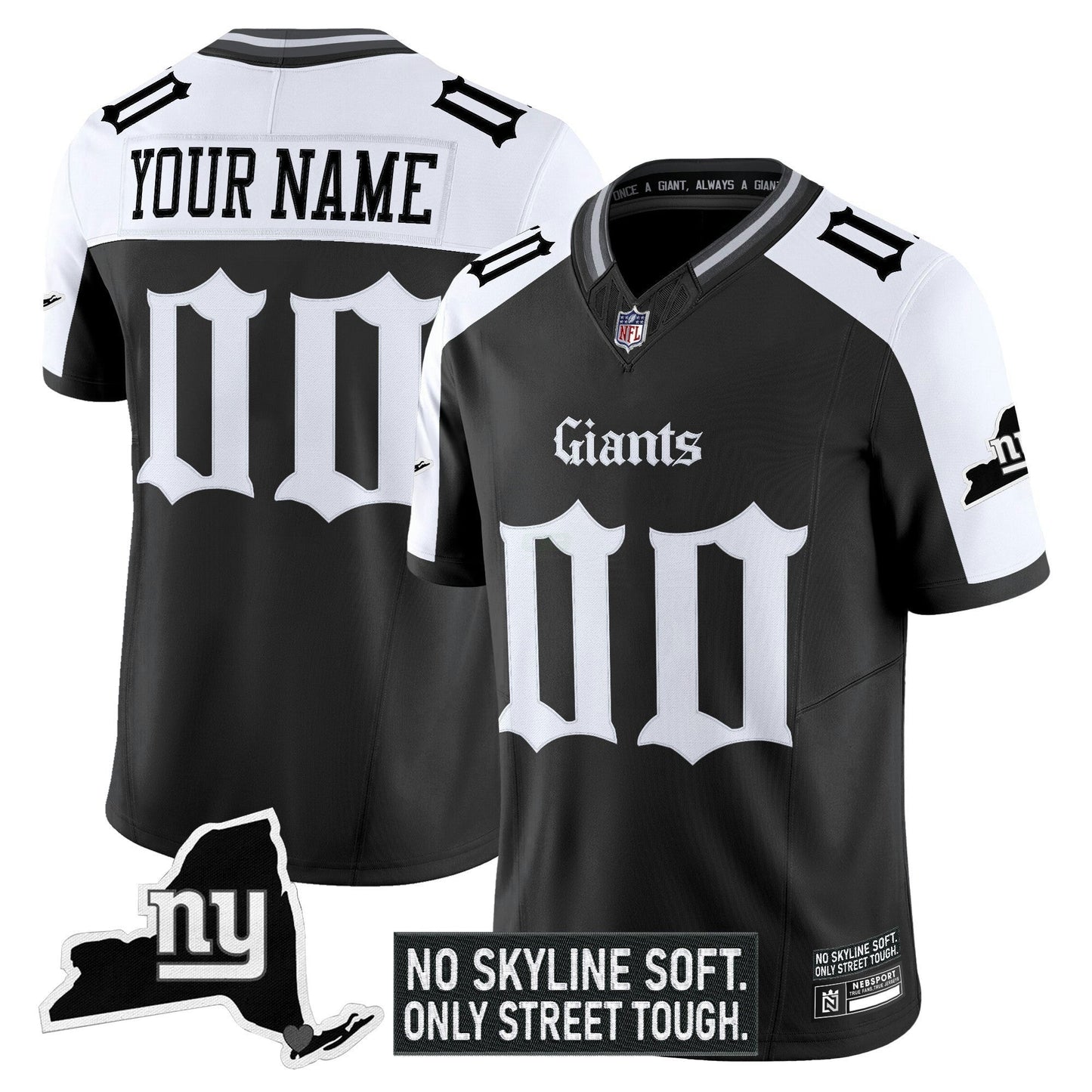 Camisa NFL New York ‘Gothic Gotham Edition’ Vapor Limited Jersey
