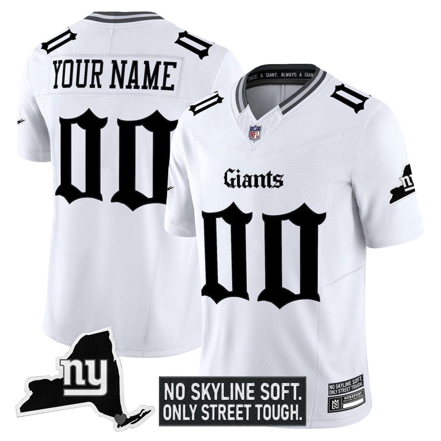 Camisa NFL New York ‘Gothic Gotham Edition’ Vapor Limited Jersey