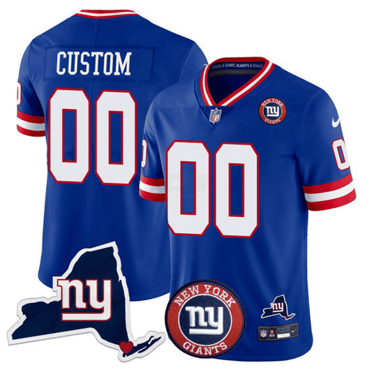 Camisa NFL New York State & Logo Patch Limited Jersey