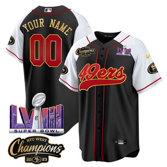 Camisa NFL NFC West Champions & Super Bowl LVIII Patch Jersey