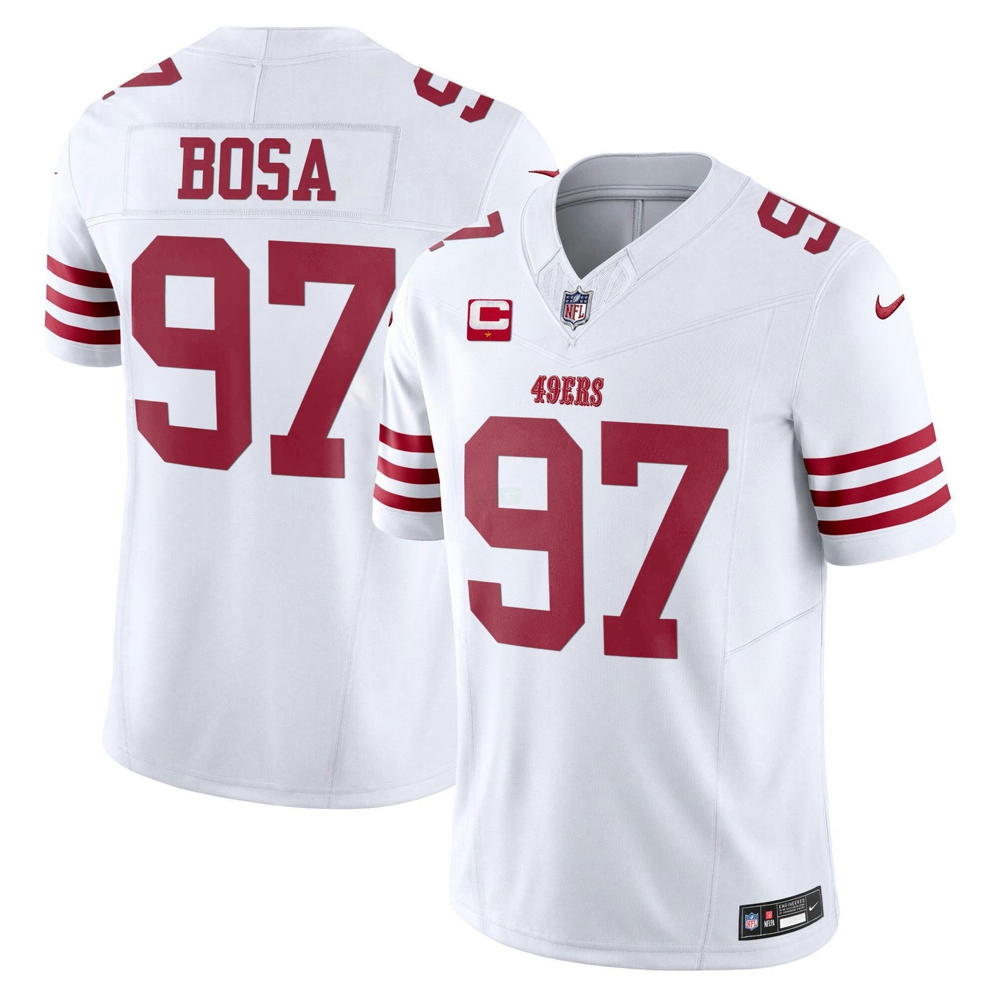 Camisa NFL Nick Bosa San Francisco Vapor F.U.S.E Limited Jersey