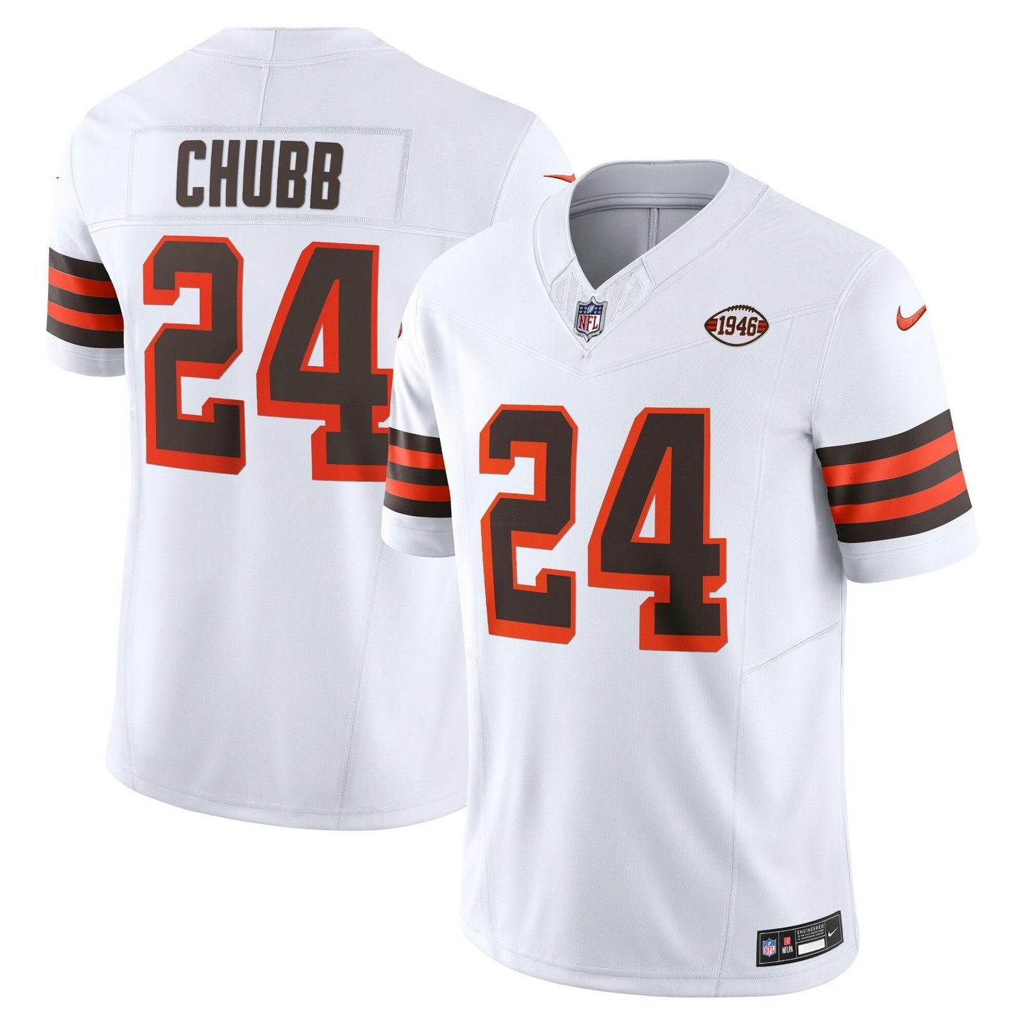 Camisa NFL Nick Chubb Cleveland Vapor F.U.S.E. Limited Jersey