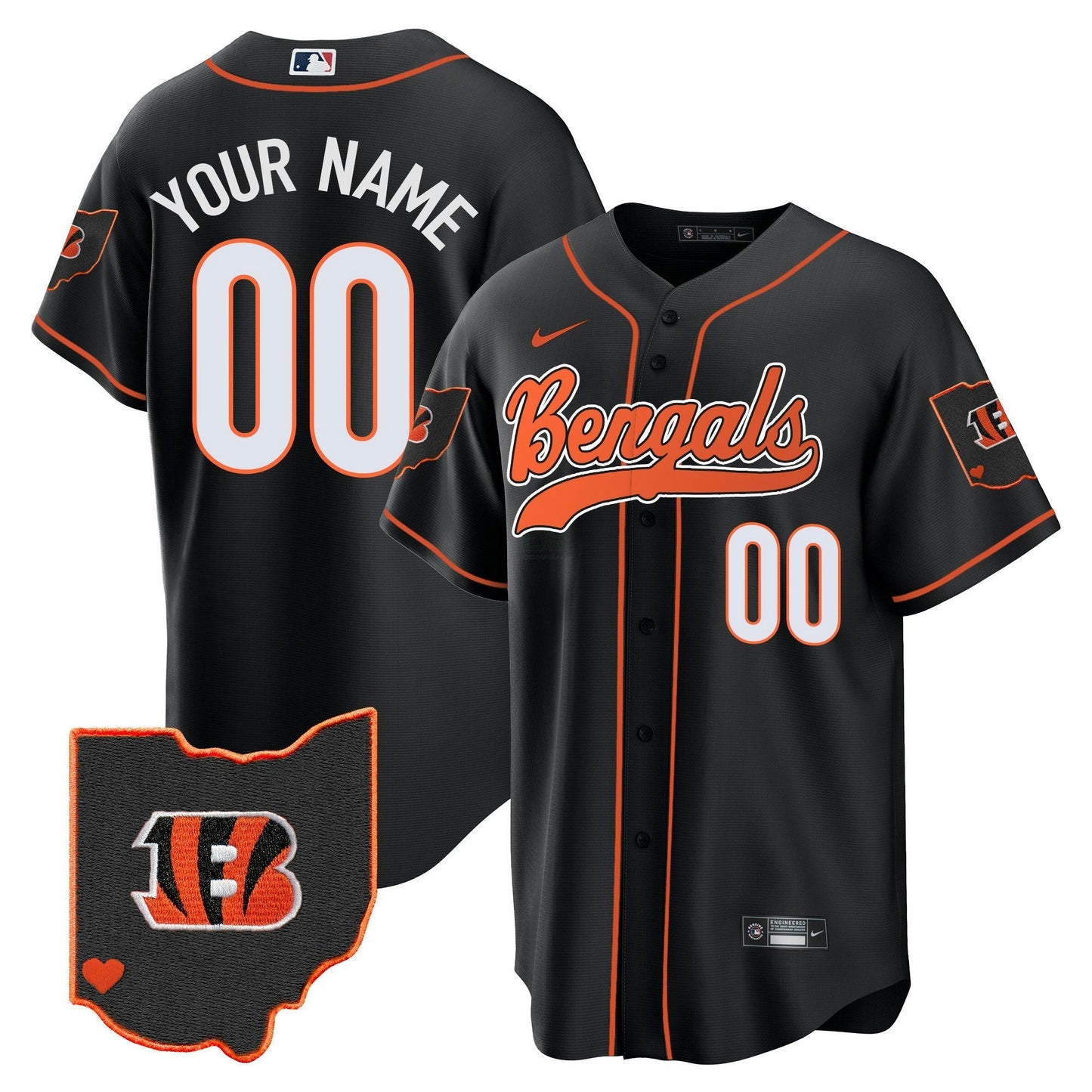 Camisa NFL Ohio Patch Jersey