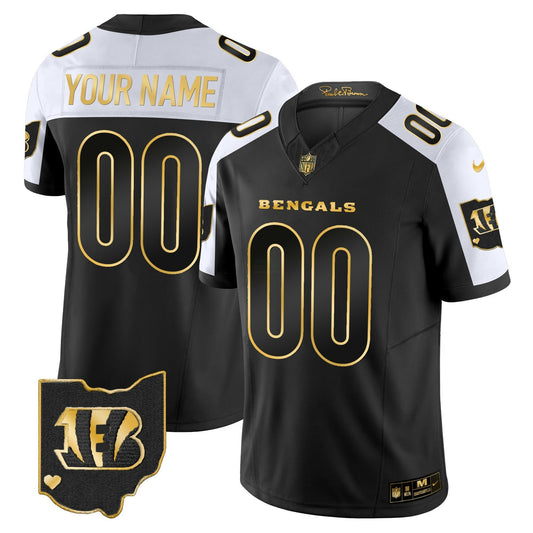 Camisa NFL Ohio Patch Vapor Limited Dourada Jersey
