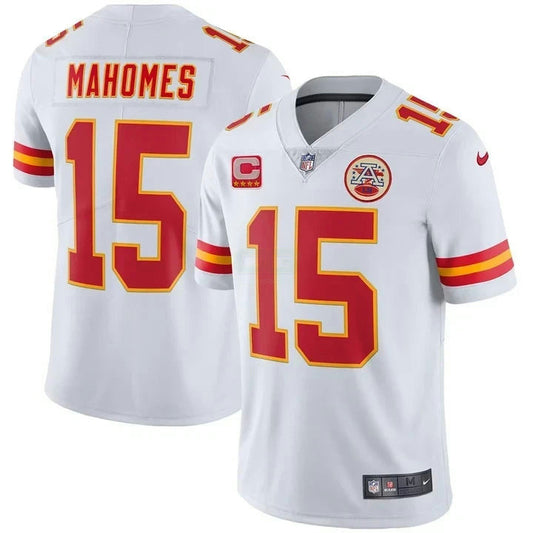 Camisa NFL Patrick Mahomes Kansas City Branca Jersey - Branca
