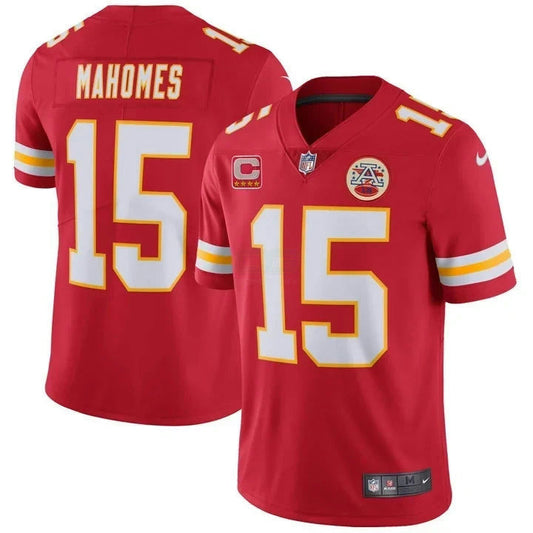 Camisa NFL Patrick Mahomes Kansas City Vermelha Jersey - Vermelha