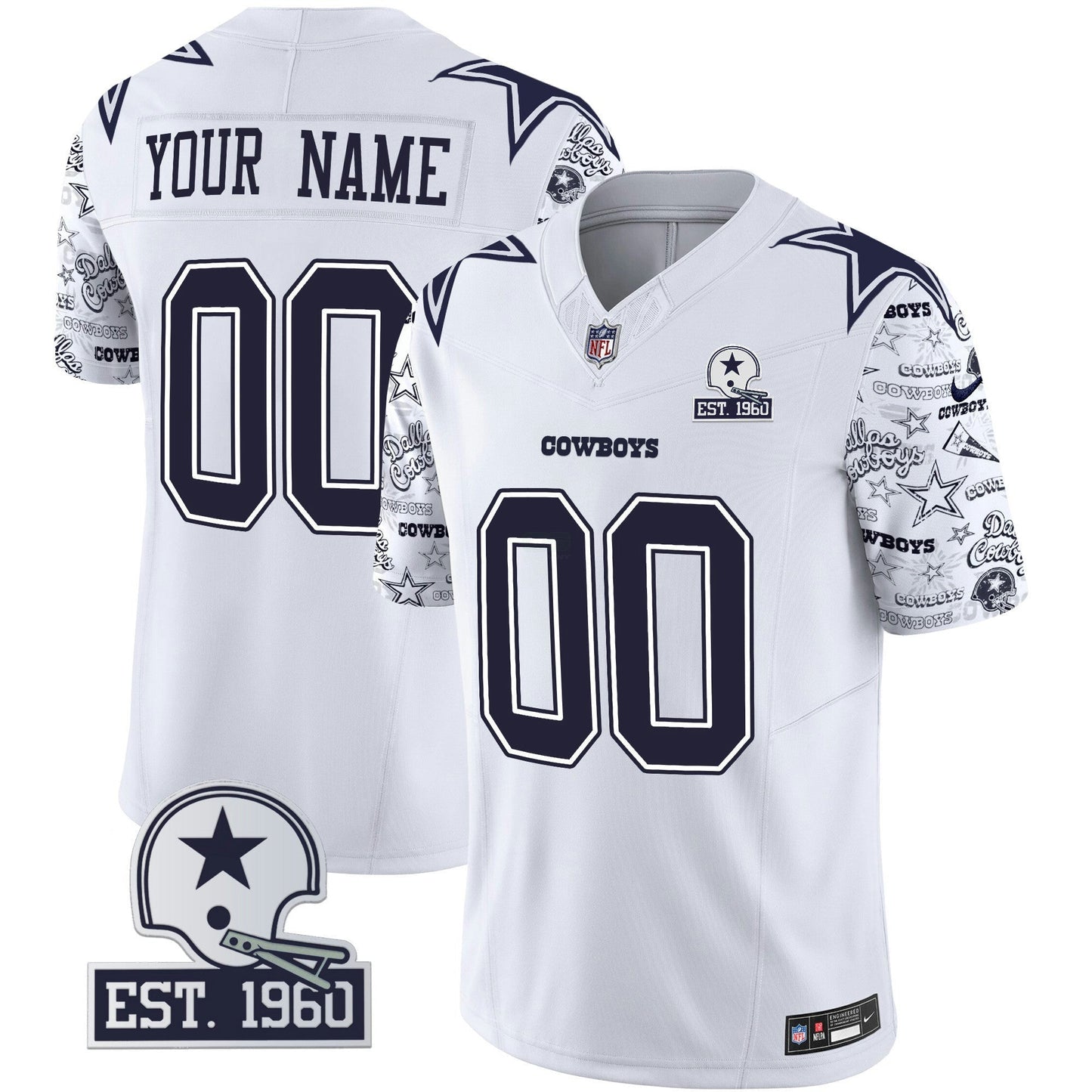 Camisa NFL Pattern Style Vapor Limited Jersey