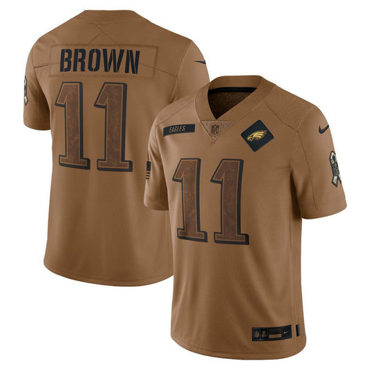 Camisa NFL Philadelphia 2023 Salute To Service Limited Jersey – Marrom