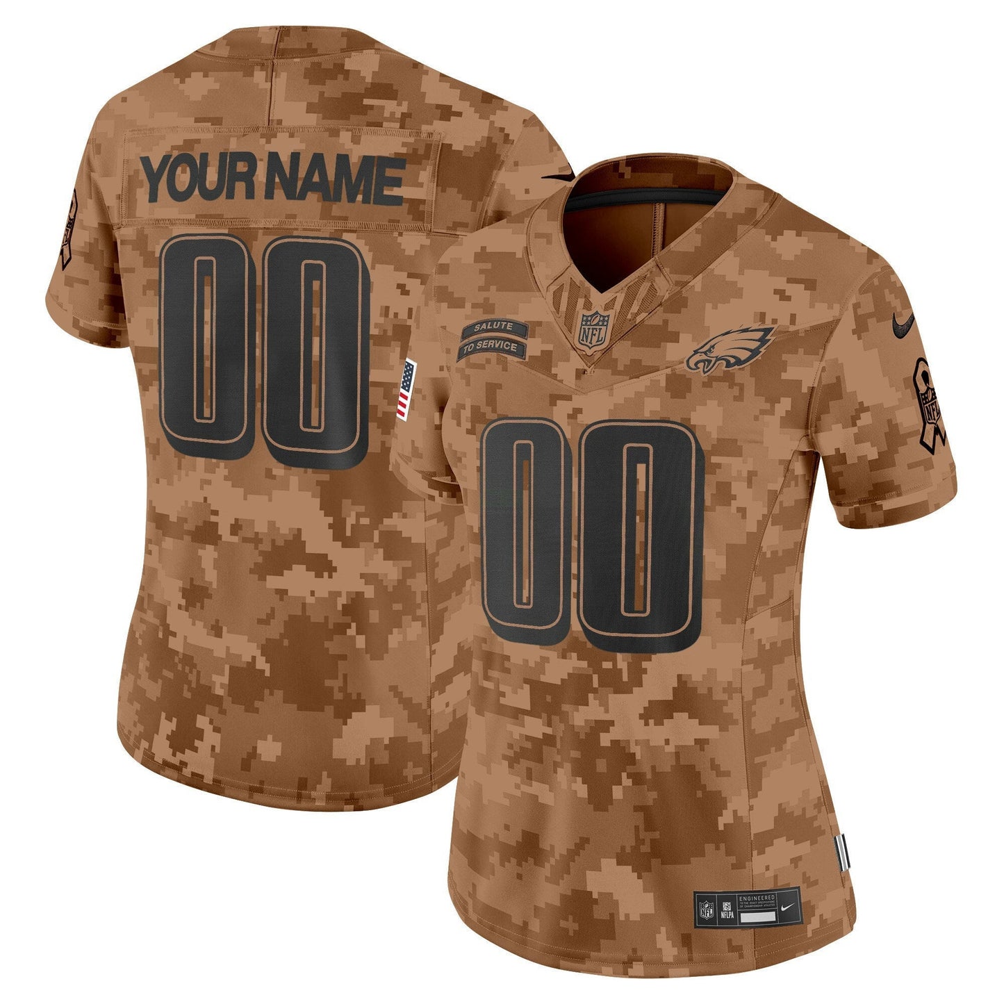 Camisa NFL Philadelphia 2024 Salute to Service Vapor Limited Jersey