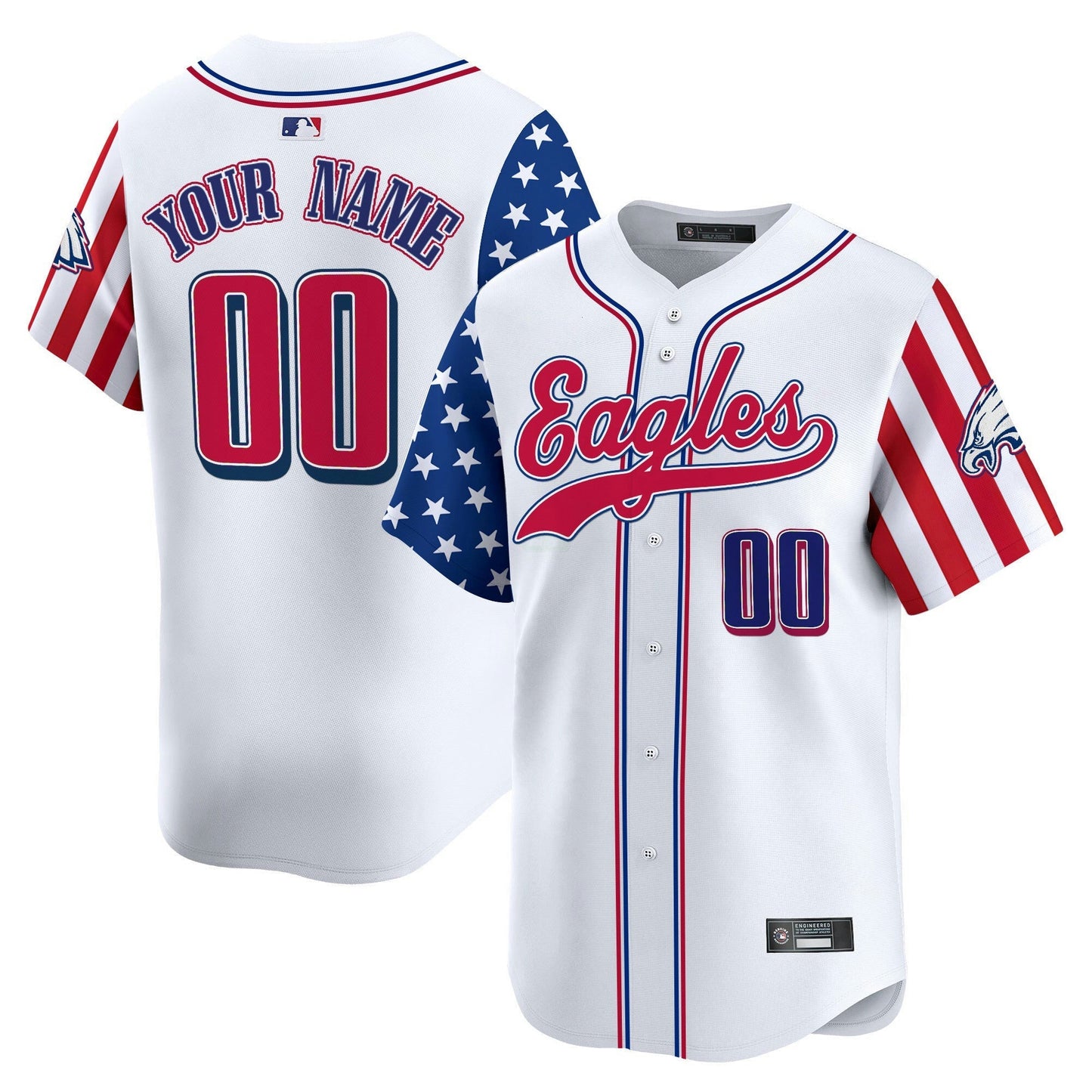 Camisa NFL Philadelphia 2025 Independence Day Vapor Jersey