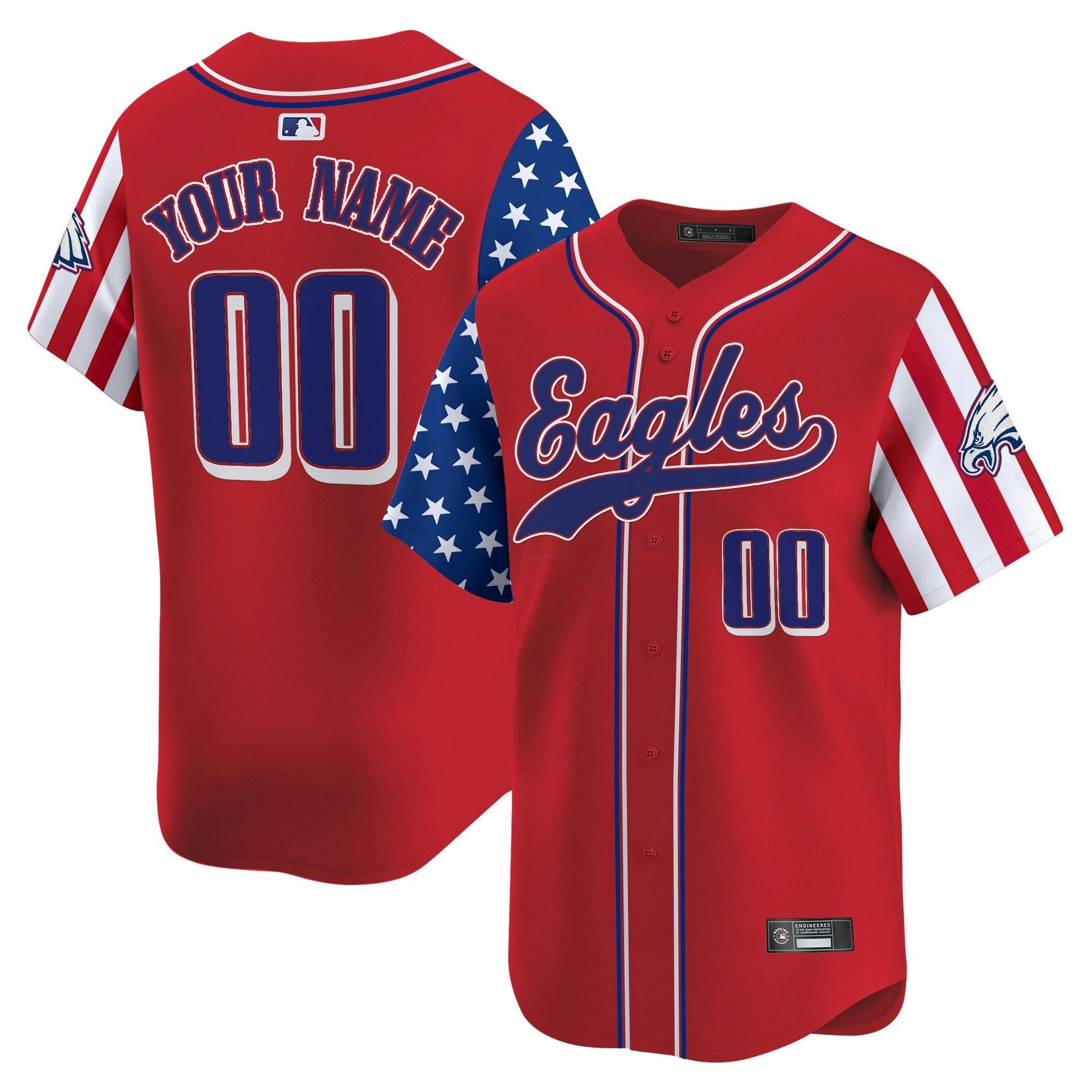 Camisa NFL Philadelphia 2025 Independence Day Vapor Jersey