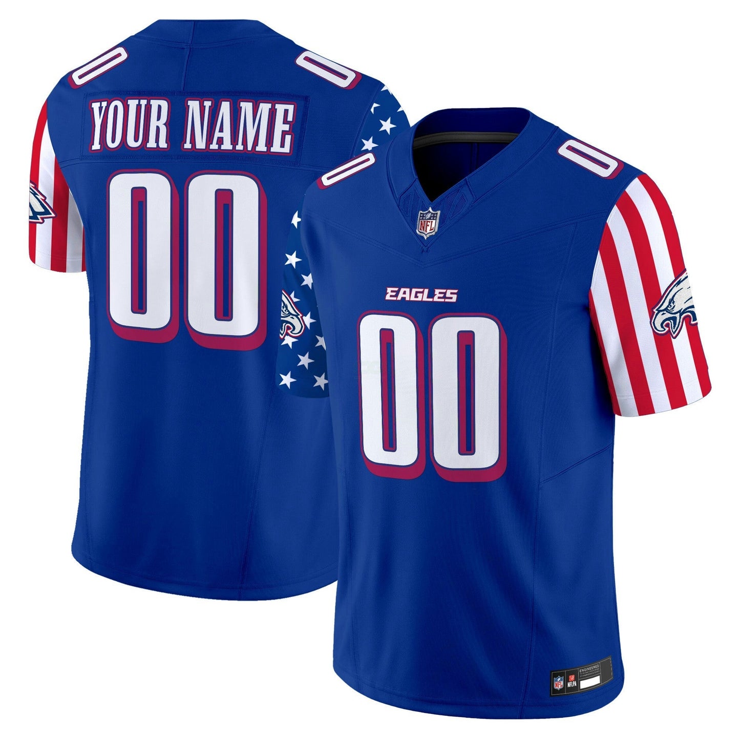 Camisa NFL Philadelphia 2025 Independence Day Vapor Limited Jersey