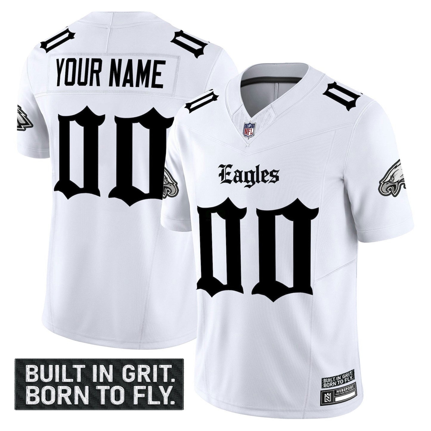 Camisa NFL Philadelphia ‘Gothic Philly Edition’ Vapor Limited Jersey V2