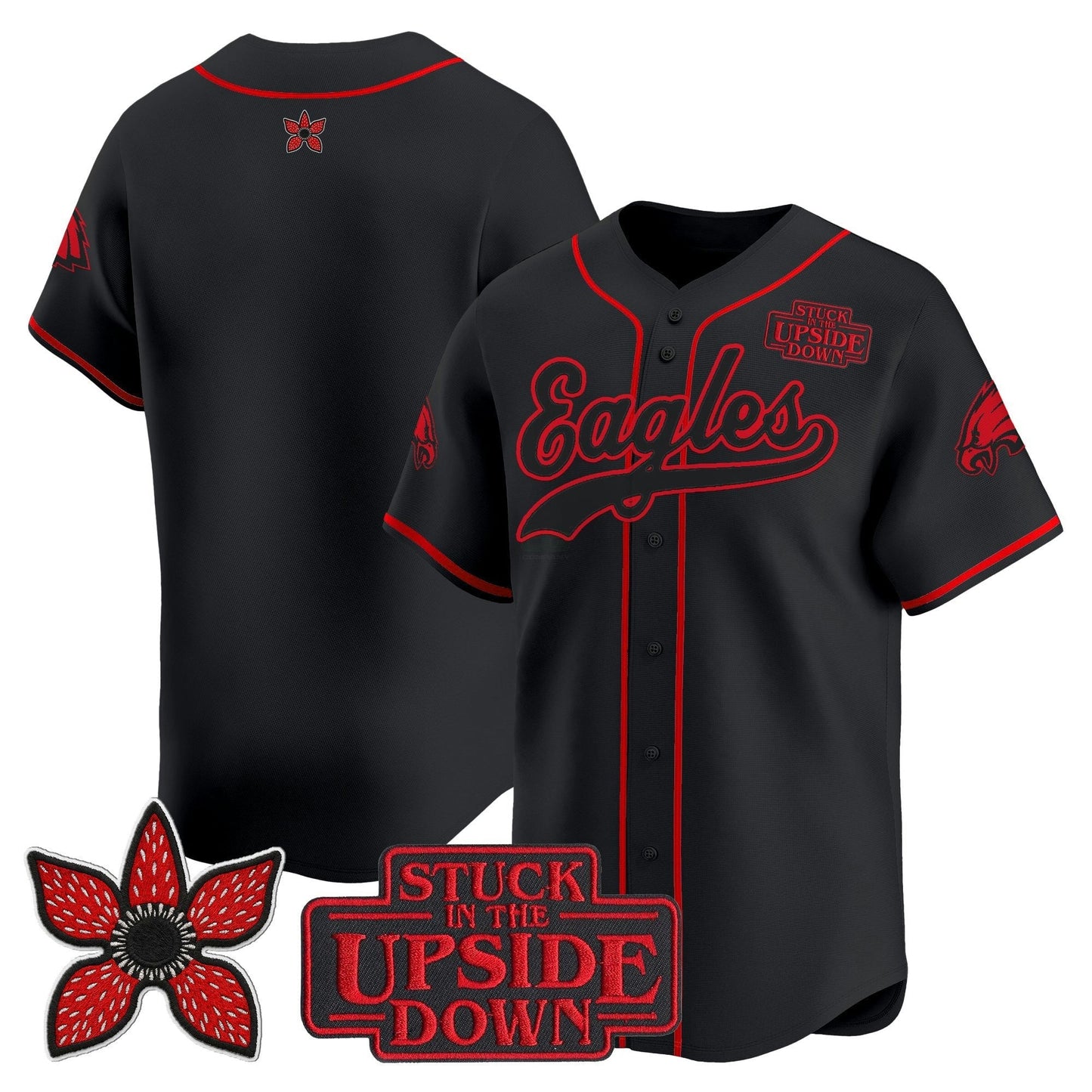 Camisa NFL Philadelphia ‘Stranger Things Edition’ Vapor Jersey