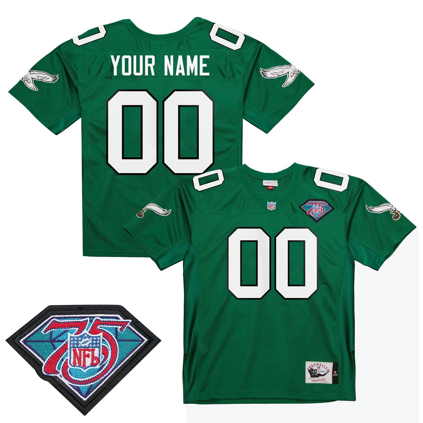 Camisa NFL Philadelphia Throwback Jersey