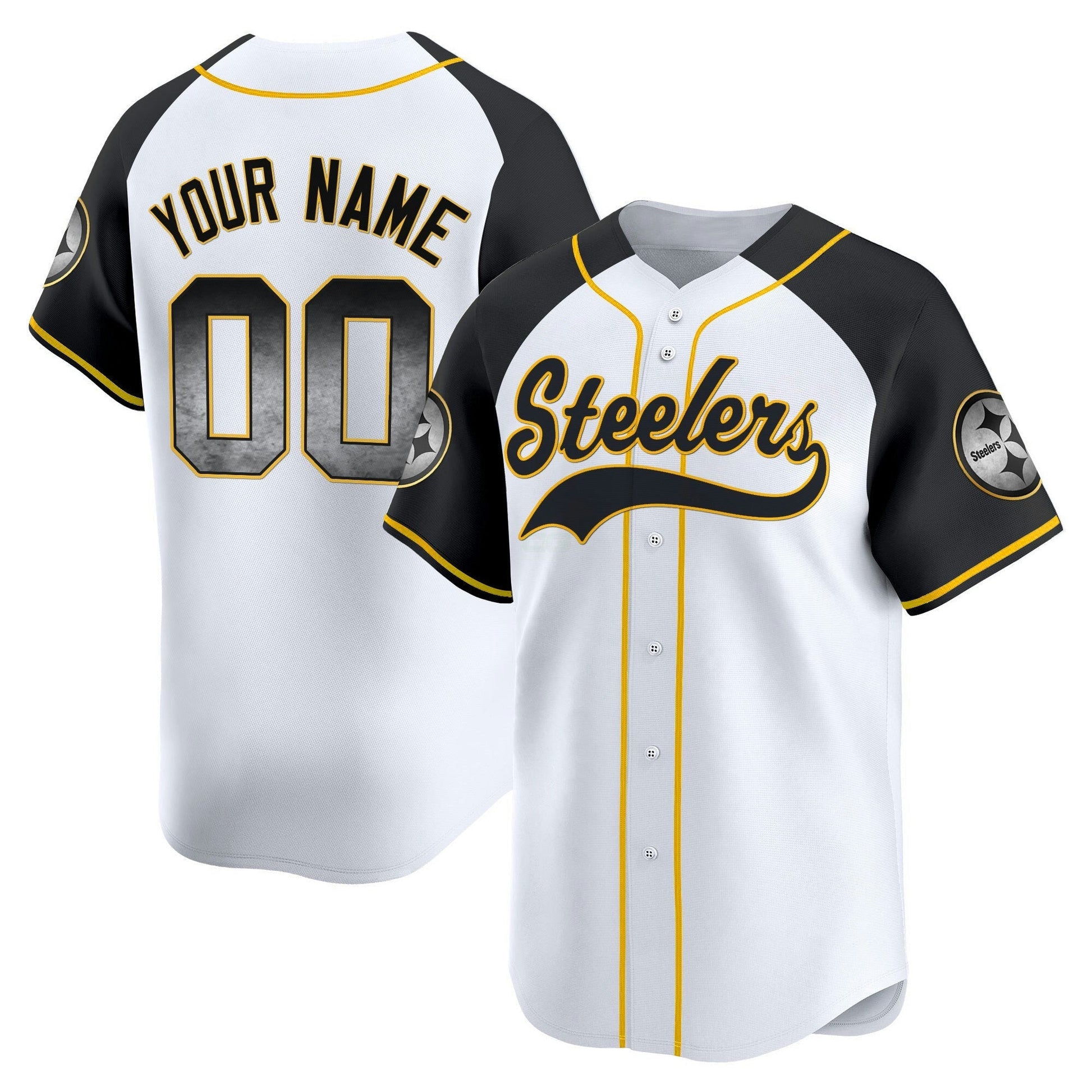 Camisa NFL Pittsburgh Arch Smoke Vapor Jersey