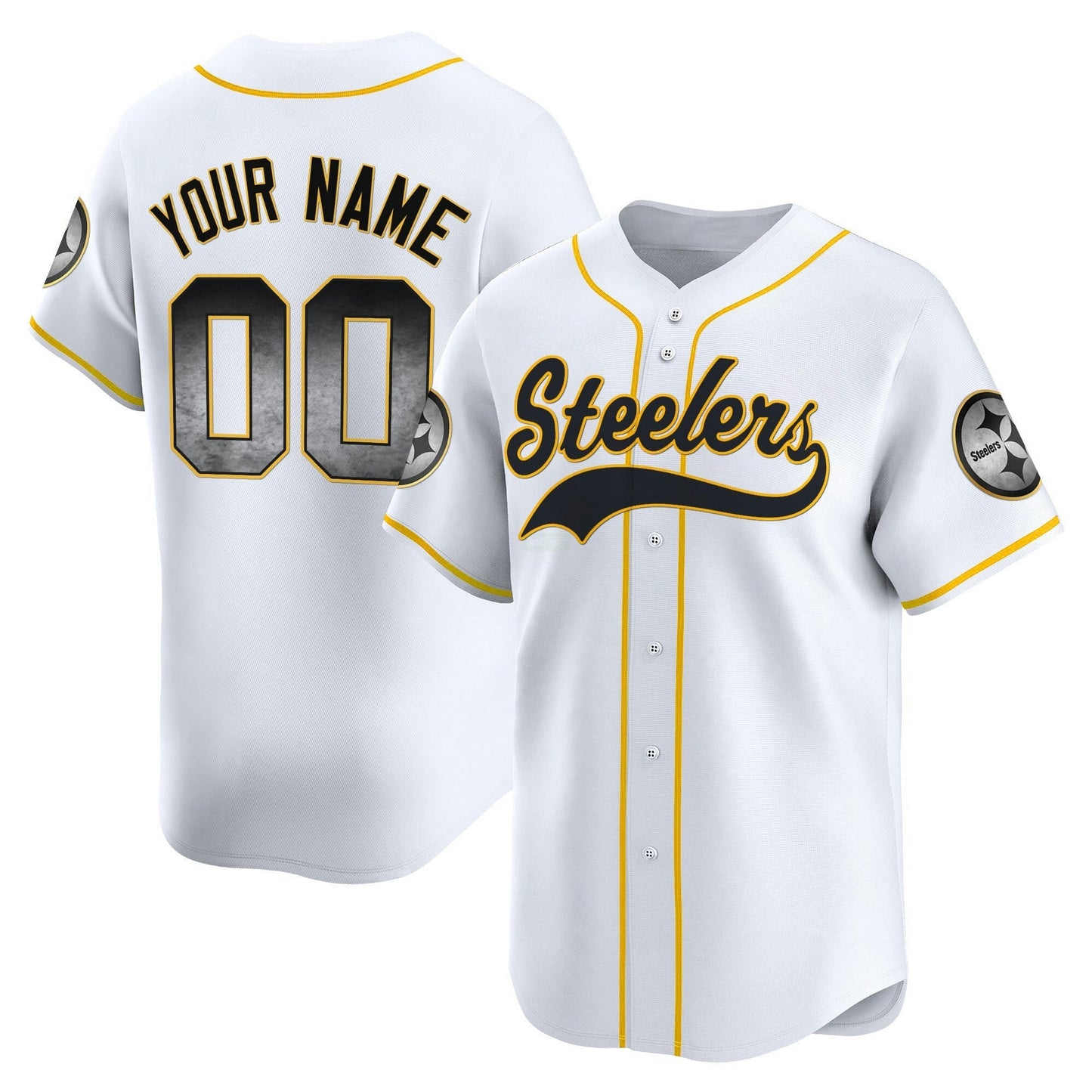Camisa NFL Pittsburgh Arch Smoke Vapor Jersey