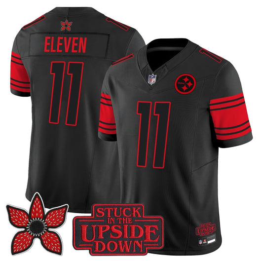 Camisa NFL Pittsburgh ‘Stranger Things Edition’ Vapor Limited Jersey