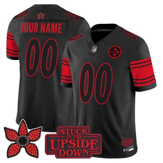 Camisa NFL Pittsburgh ‘Stranger Things Edition’ Vapor Limited Jersey - Custom