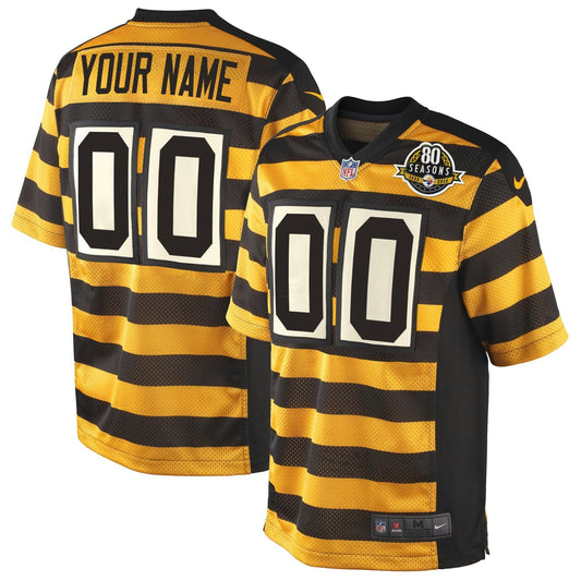Camisa NFL Pittsburgh Throwback Bunblebee Jersey - Custom